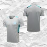 Manchester City Camiseta de Entrenamiento 2021-2022 Gris