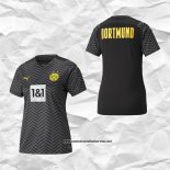 Segunda Borussia Dortmund Camiseta Mujer 2021-2022