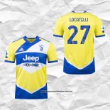Tercera Juventus Camiseta Jugador Locatelli 2021-2022