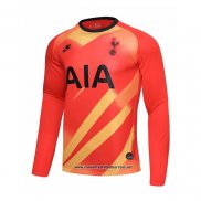 Tottenham Hotspur Camiseta Portero 2020-2021 Manga Larga Naranja