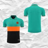 Chelsea Camiseta Polo del 2022-2023 Verde y Naranja
