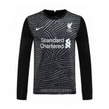 Liverpool Camiseta Portero 2020-2021 Manga Larga Negro