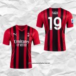 Primera AC Milan Camiseta Jugador Theo 2021-2022