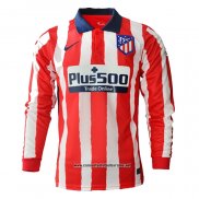 Primera Atletico Madrid Camiseta 2020-2021 Manga Larga