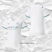 Segunda Manchester City Camiseta Mujer 2021-2022