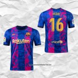 Tercera Barcelona Camiseta Jugador Pedri 2021-2022