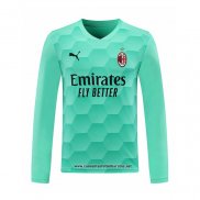 Primera AC Milan Camiseta Portero 2020-2021 Manga Larga