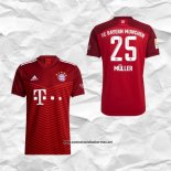 Primera Bayern Munich Camiseta Jugador Muller 2021-2022