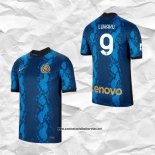Primera Inter Milan Camiseta Jugador Lukaku 2021-2022