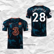 Tercera Chelsea Camiseta Jugador Azpilicueta 2021-2022