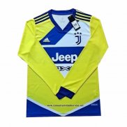 Tercera Juventus Camiseta 2021-2022 Manga Larga