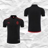 AC Milan Camiseta Polo del 2022-2023 Negro