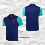 Barcelona Camiseta Polo del 2021 Azul