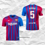 Primera Barcelona Camiseta Jugador Sergio 2021-2022