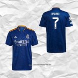 Segunda Real Madrid Camiseta Jugador Hazard 2021-2022