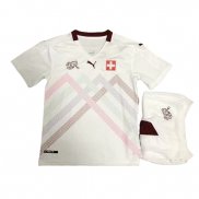 Segunda Suiza Camiseta Nino 2020-2021