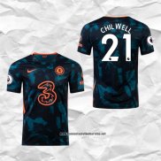 Tercera Chelsea Camiseta Jugador Chilwell 2021-2022