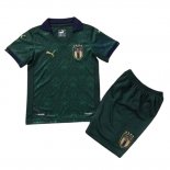 Tercera Italia Camiseta Nino 2020-2021