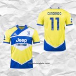 Tercera Juventus Camiseta Jugador Cuadrado 2021-2022