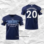 Tercera Manchester City Camiseta Jugador Bernardo 2021-2022