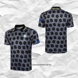 Inter Milan Camiseta Polo del 2021-2022 Gris