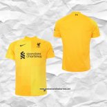 Liverpool Camiseta Portero 2021-2022 Amarillo