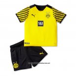 Primera Borussia Dortmund Camiseta Nino 2021-2022