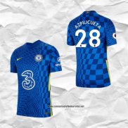 Primera Chelsea Camiseta Jugador Azpilicueta 2021-2022
