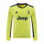Primera Juventus Camiseta Portero 2020-2021 Manga Larga