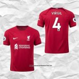 Primera Liverpool Camiseta Jugador Virgil 2022-2023