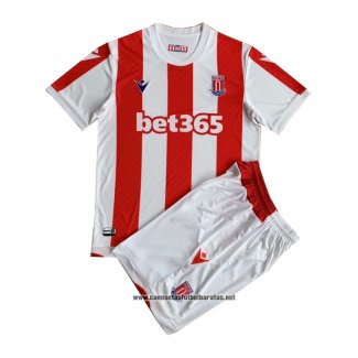 Primera Stoke City Camiseta Nino 2021-2022