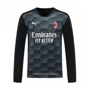 Segunda AC Milan Camiseta Portero 2020-2021 Manga Larga