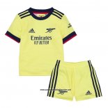 Segunda Arsenal Camiseta Nino 2021-2022