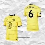 Segunda Chelsea Camiseta Jugador T.Silva 2021-2022