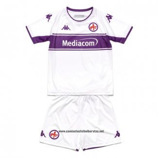Segunda Fiorentina Camiseta Nino 2021-2022