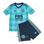 Segunda Leicester City Camiseta Nino 2021-2022