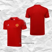 Manchester United Camiseta de Entrenamiento 2021-2022 Rojo