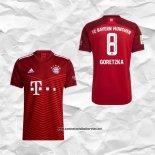 Primera Bayern Munich Camiseta Jugador Goretzka 2021-2022