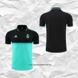 Real Madrid Camiseta Polo del 2022-2023 Negro y Verde
