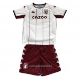 Segunda Aston Villa Camiseta Nino 2021-2022