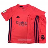 Segunda Real Madrid Camiseta Nino 2020-2021