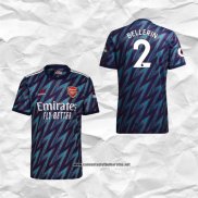 Tercera Arsenal Camiseta Jugador Bellerin 2021-2022