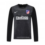 Atletico Madrid Camiseta Portero 2020-2021 Manga Larga Negro