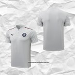 Manchester City Camiseta Polo del 2021-2022 Gris