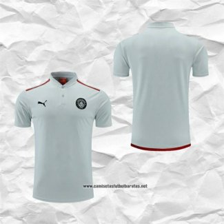 Manchester City Camiseta Polo del 2022-2023 Gris