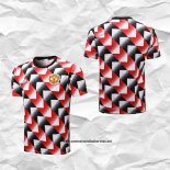 Manchester United Camiseta de Entrenamiento 2022-2023 Negro y Rojo