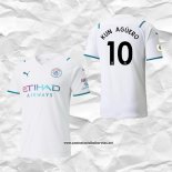 Segunda Manchester City Camiseta Jugador Kun Aguero 2021-2022
