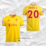 Tercera Liverpool Camiseta Jugador Diogo J. 2021-2022