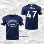 Tercera Manchester City Camiseta Jugador Foden 2021-2022