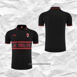 AC Milan Camiseta Polo del 2022-2023 Negro